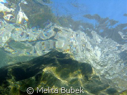 River Soca, 2m depth...1/200s, f/7,1 by Melita Bubek 